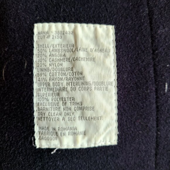 London Fog lambswool angora cashmere light caramel brown short coat. - Picture 8 of 13